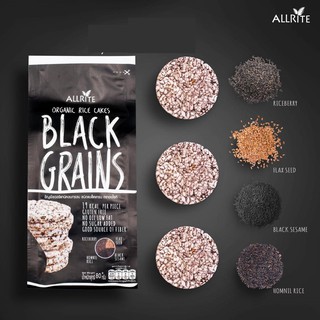 Oranic Rice cake  Black grains สุดยอดแห่งธัญพืชออร์แกนิคอบกรอบ คุณประโยชน์มากมาย  ให้พลังงานสูง ไม่อ้วน แคลอรี่ต่ำ