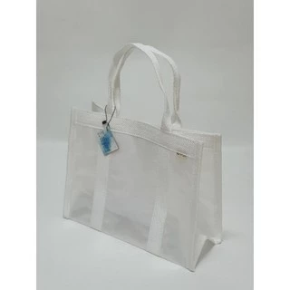 Bag.it.all_th กระเป๋าพลาสติกสานเนื้อหนาโปร่งแสง PE และ PP รับน้ำหนักได้เยอะ food grade