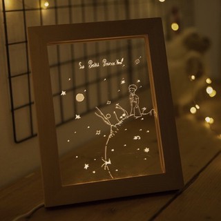 Photo frame lamp โคมไฟ LED แบบกรอบรูป โคมไฟอะคริลิค ออกแบบเองได้