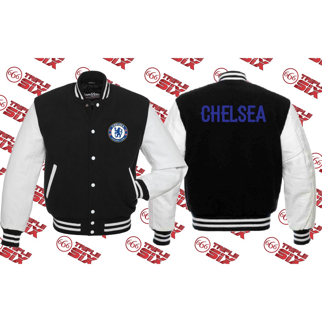 เสื้อแจ็คเก็ตเบสบอล Chelsea FC KTBFFH Varsity