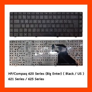 Keyboard HP/Compaq 620 Series Black UK (Big Enter) แป้นอังกฤษ ฟรีสติกเกอร์ ไทย-อังกฤษ