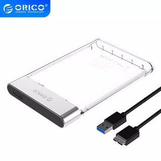 ORICO เคสมือถือกล่องเคสฮาร์ดดิสก์ภายนอก HDD Enclosure USB3.0 Micro-B Hard Drive Enclosure 2.5 นิ้ว HDD/SSD สำหรับ PC (2129U3)