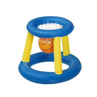 Inflatable Basketball Swimming Pool Toy Ring Floating Childrens Water Sport Game