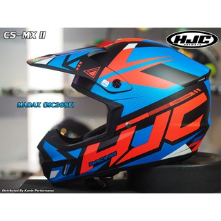 HJC รุ่น CS-MX II MADAX MC26SF  ราคา 3,900 บาท หมวกกันน็อควิบาก, ออฟโรด off load