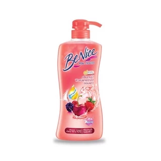 บีไนซ์ ครีมอาบน้ำ กระชับผิว เชอร์รี่ เบอร์รี่ หัวปั๊ม 400 มล. (แพ็คคู่) BENICE CHERRY BERRY PURIFY SHOWER CREAM 400 ML.