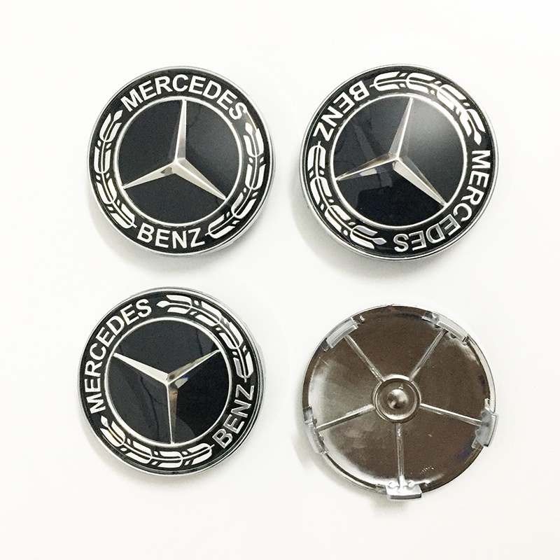 4 ชิ้น/เซ็ต 60 มม.68 มม.ฝาครอบ Hubcap สําหรับ Mercedes benz AMG BRABUS ดุมล้อหมวกกลางโลโก้ยางฝาครอบ สัญลักษณ์สีฟ้าสีดําข้าวสาลีหู ราคา ถูกที่สุด ดีลบีเคเค แกลเลอรีภาพที่ 4
