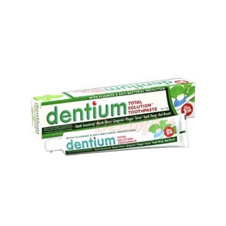 ยาสีฟัน เดนเทียม dentium สูตรoriginal ขนาด 110 กรัม และขนาดพกพา 25 กรัม สินค้าแบรนด์แท้ พร้อมส่ง ล็อตใหม่ exp.2024