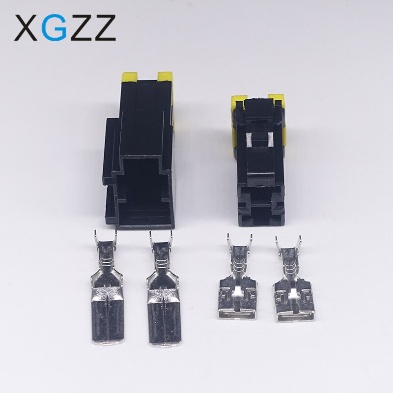 2p High Current รถสายไฟเชื่อมต่อรถพร้อม Terminal DJ7021Y-9.5-21