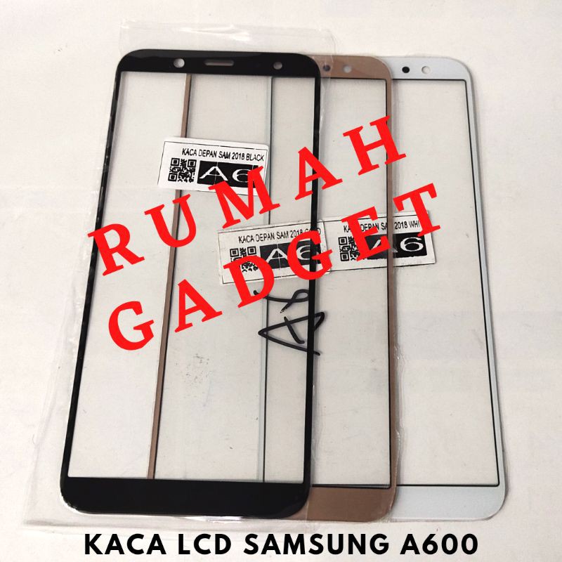 GLASS/FRONT GLASS LCD SAMSUNG A600 2018/J600 2018