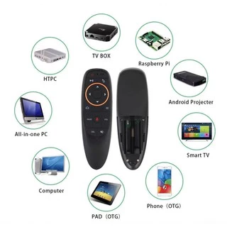 G10S Pro G10S 2.4 เอเมาส์อากาศไร้สาย Gyroscope IR สำหรับ Android