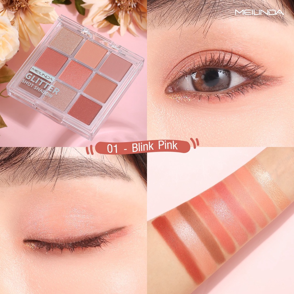 #อายเมลินดาGlitterShot #กลิตเตอร์เวอร์เพิ่มตาWINK #Eyeshadow #อายแชโดว์#MeilindaThailand #Meilinda #