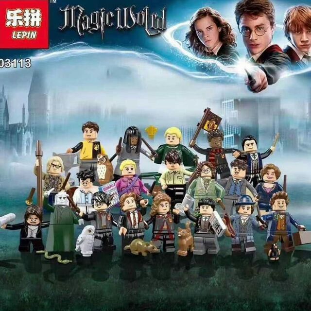 🚚🆓ส่งฟรีEMSไม่ต้องใช้โค้ด LEPIN 03113 the Harry Potter and Fantastic Beasts boxset 20 กล่อง(เลโก้จีน แฮร์รี่ พอตเตอร์)