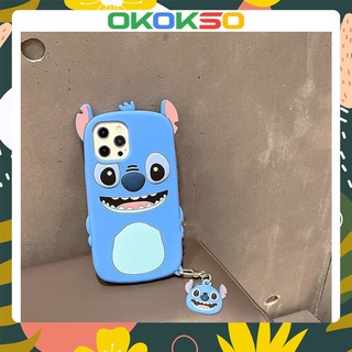 เหมาะสำหรับ OPPO โทรศัพท์มือถือกรณี Reno7pro/reno6/7z/5 ใหม่การ์ตูนสามมิติ Stitch Anti-Fall เคสโทรศัพท์มือถือนิ่ม R17 คู่รุ่น A72/A31/F11/A9 2020/A15