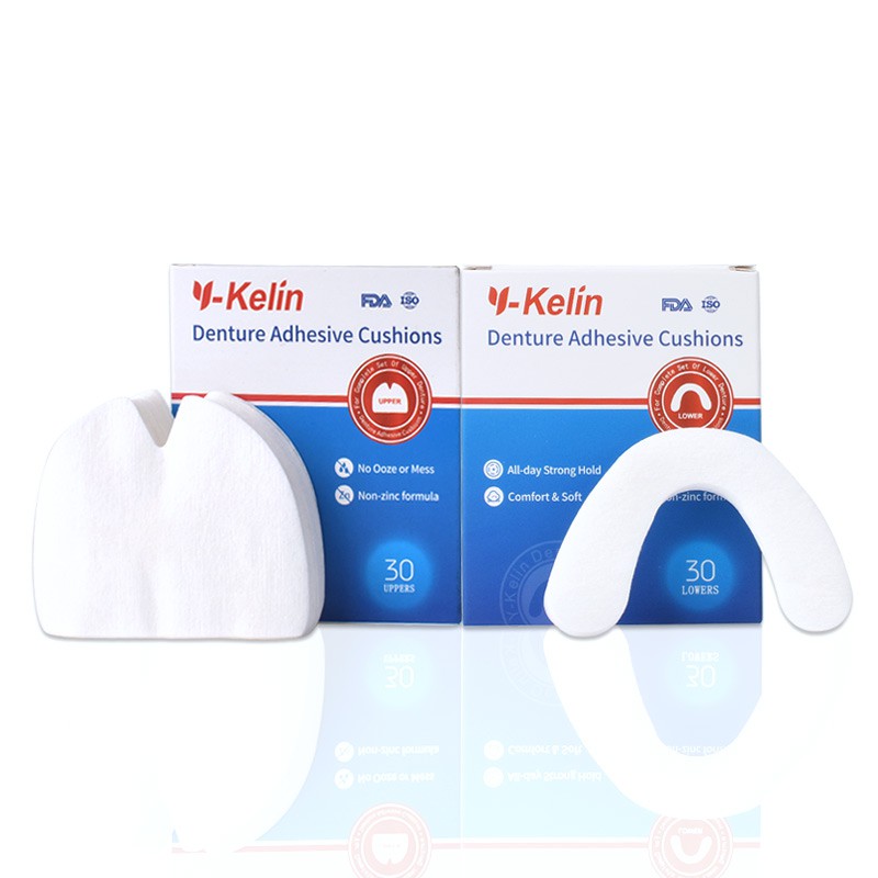 Y-kelin เบาะกาวติดฟันปลอม (บน 60+ล่าง 60)