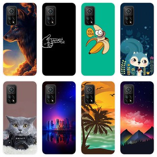 เคสสำหรับ Xiaomi Mi 10T Pro Case Silicone Back Cover Soft Casing Xiaomi Mi10T 10TPro 2020 cartoon TPU เคส