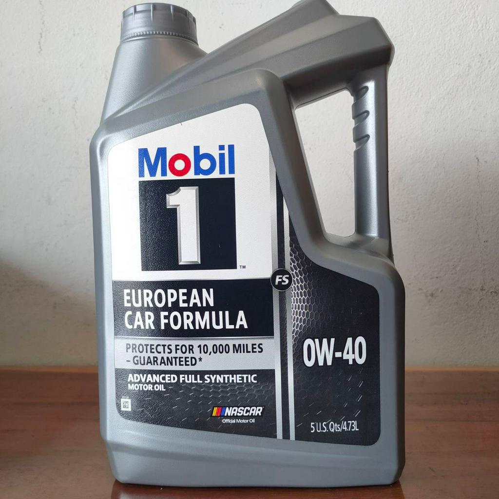 โปรพิเศษ 6.6.66 Mobil 1 FS European Car Formula Full Synthetic น้ำมันเครื่องโมบิล 1 10,000โล Motor O