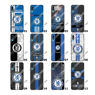 CHELSEA เชลซี เคสสกรีน Samsung A2 Core A30s A50 A50s A80 A90 A9 2018 ลายฟุตบอลเชลซี