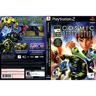 BEN 10 ULTIMATE ALIEN COSMIC DESTRUCTION [PS2 US : DVD5 1 Disc]