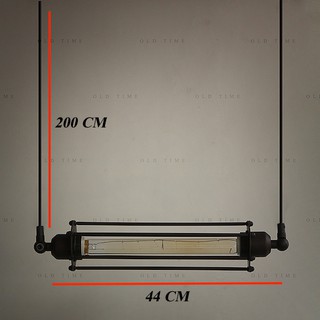 SZP0240 โคมไฟลอฟท์ห้อยเพดานสไตล์ Retro