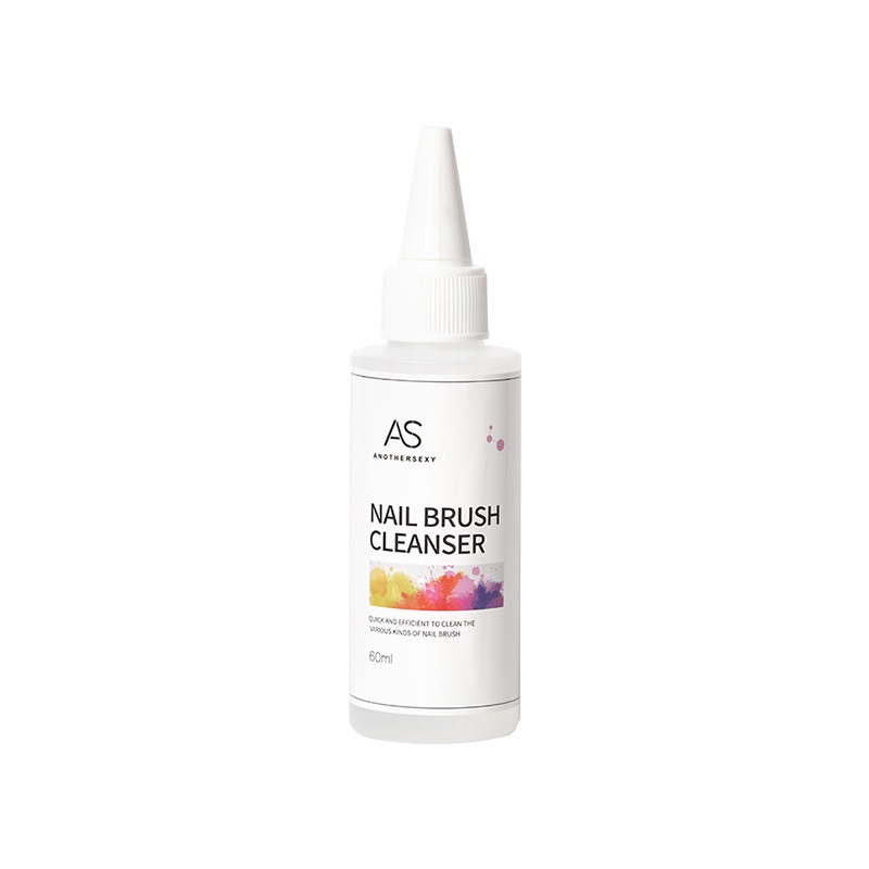 น้ำยาล้างพู่กัน น้ำยาล้างแปรง 60ml AS Nail Brush Cleanser รูปที่ 5