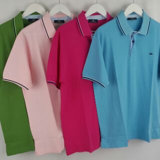 เสื้อpolo 100% cotton