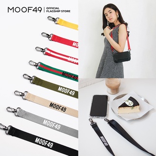 MOOF49 สายสะพายสกรีนชื่อได้ (Bag Strap S) ใช้ได้กับสินค้าหลายรุ่น Little Re-Nylon, Attitude, Mini Wallet และอื่นๆ