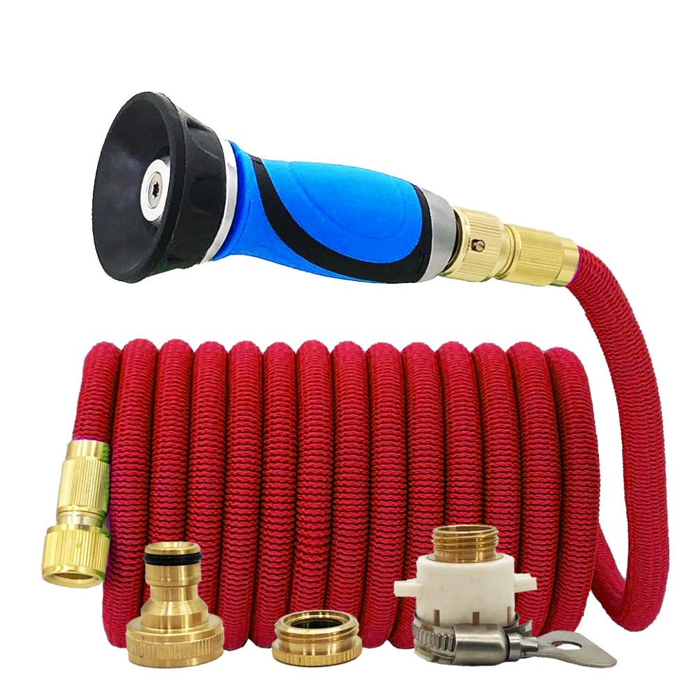 ท่อ17ft150ft Exandable Garden Hose Magic High ressure Car Wash Hose