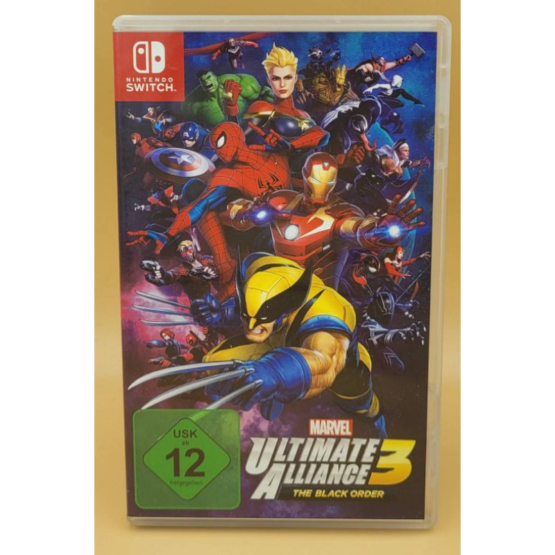 (มือสอง) มือ2 เกม Nintendo Switch : Marvel Ultimate Alliance 3 สภาพดี #Nintendo Switch #game