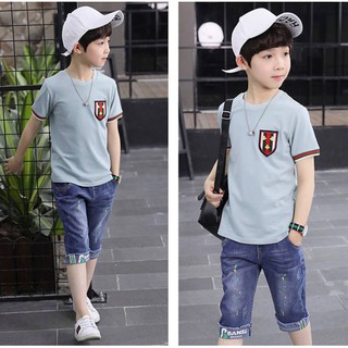 ✔️ชุดเซ็ตเด็กชาย✔️หล่อครบ เสื้อผ้าเด็กชายเสื้อพร้อมกางเกง