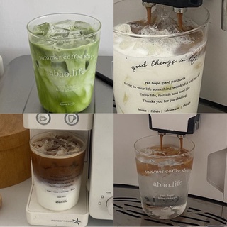 แก้วใส good things in life/ summer coffe shop