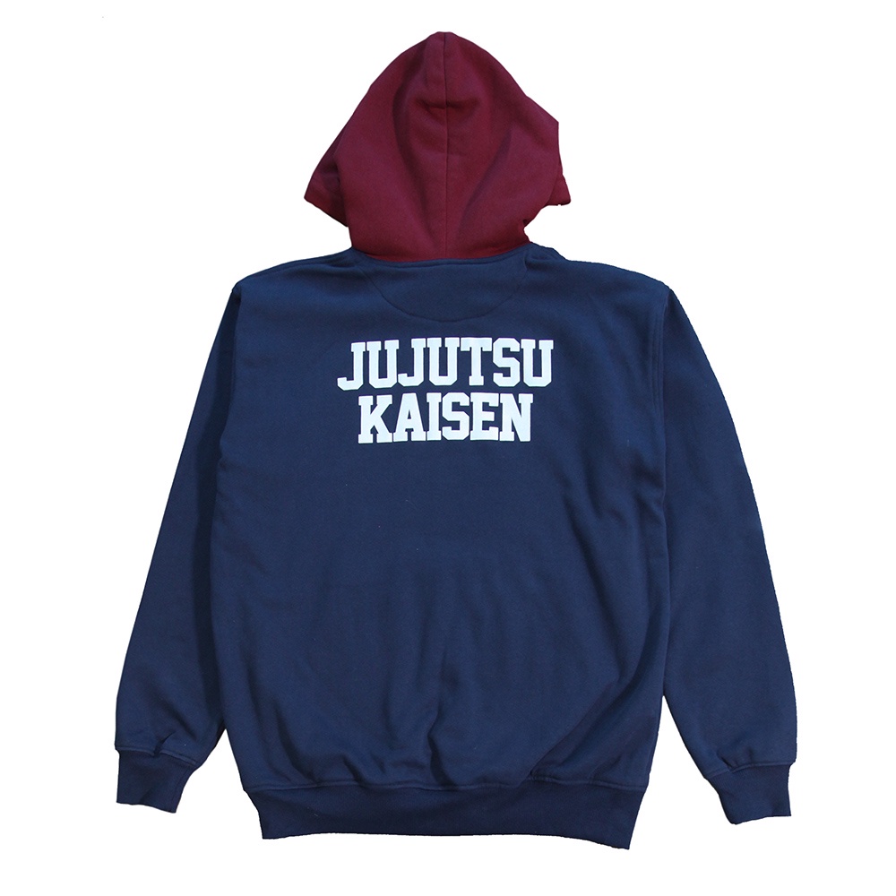 [ Collab อย่างเป็นทางการ สินค้าลิขสิทธิ์ ], X Jujutsu Kaisen Itadori เสื้อฮู้ด High School / สีกรมท่