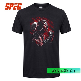 ย้อนยุคราคาต่ำสุด!!Star Wars เสื้อยืด Wrath Of Darth Vader เสื้อยืดผู้ชายสั้นแขนเสื้อฝ้ายเด็กผู้ชาย Tee เสื้อ BigT ชายS-