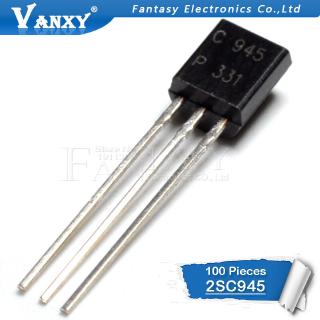ทรานซิสเตอร์ 2sc 945 to 92 c 945 ถึง - 92 50 v bipolars npn 100 ชิ้น
