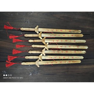 ของเล่น ดาบไม้(ไม้เเท้,ไม้จริง)มีปลอกสามารถถอดได้ *รูปถ่ายจา…