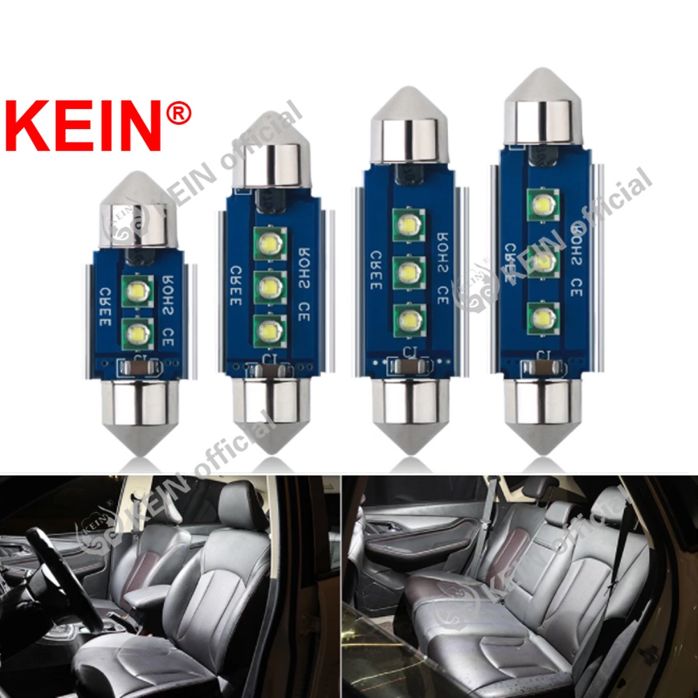 Kein Festoon C3W C5W C10W หลอดไฟติดป้ายทะเบียนรถยนต์ C5W C10W Led 31 มม . 36 มม . 39 มม . 41Mm Car I