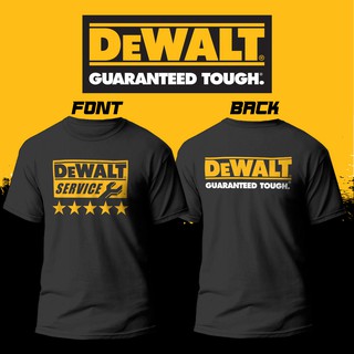 เสื้อยืด Dewalt โพลีเฟลกลายหน้าหลัง