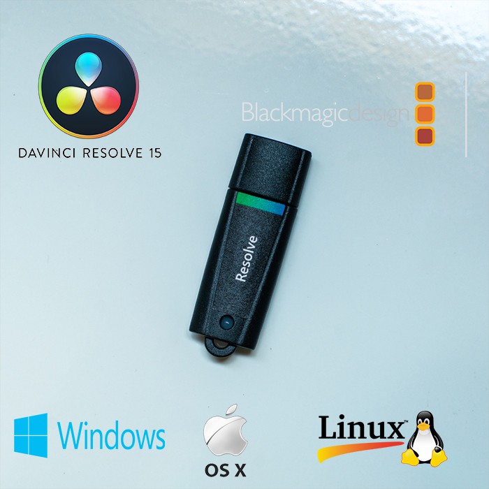 Blackmagic Davinci Resolve studio 14 15 16 17 18USB KEY dongle MAC PC Linux（used）