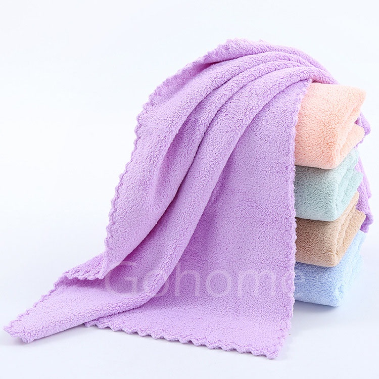 ผ้าเช็ดตัว ผ้าขนหนู ผ้าเช็ดหน้า ผ้าขนหนูขนเป็ด ผ้าเช็ดตัวนาโน ขนาด 35×75cm ราคา ถูกที่สุด ดีลบีเคเค แกลเลอรีภาพที่ 4