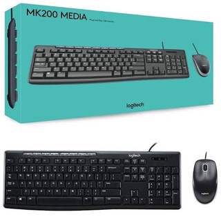 MK-200 Keybord + Mouse Logitech USB