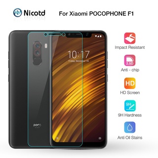 ฟิล์มกระจกนิรภัยกันรอยหน้าจอ 9H สําหรับ Xiaomi Pocophone F1 On Xiaomi Poco F1