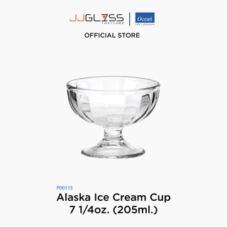 JJGLASS - (Ocean) P00115 Alaska Ice Cream Cup - แก้วไอศกรีม แก้วโอเชี่ยนกลาส Alaska Ocean Glass P00115 Alaska 7 1/4 oz. ( 205 ml.) บรรจุ 6 ใบ