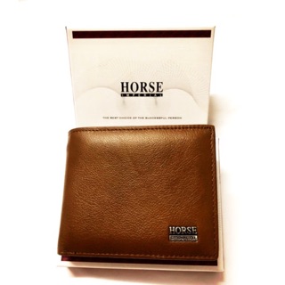 กระเป๋าสตางค์หนังแท้100% ทนทาน สวยหรู ยี่ห้อHorse Imperial(ต…