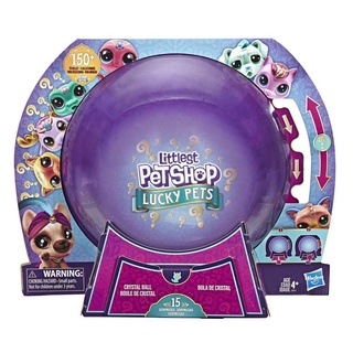 Littlest Pet Shop Lucky Pets Crystal Ball Megapack Surprise Pet Toy E7412 ของเล่นลูกบอลคริสตัลนําโชค สําหรับสัตว์เลี้ยง