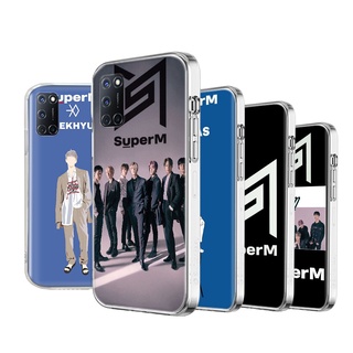 Wi-158 เคสโทรศัพท์มือถือแบบนิ่ม ใส ลาย SuperM สําหรับ VIVO Y35 Y21 Y21S Y33S Y31 Y51 Y11S Y12S Y11 Y20 Y20I Y20S Y12 Y15 Y17 19