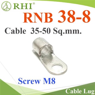 ข้้วต่อสายแบตเตอรี่ ทองแดง สายไฟ 35 Sq.mm. สกรู M8 รุ่น RBN38-8