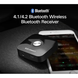 Ugreen(30444/40758) 4.1/5.0 Wireless Bluetooth Receiver 3.5MM Aux receiver Audio Stereo Music Aux Receiver