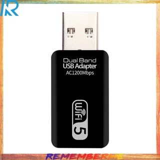 Wd-4601Ac 1200Mbps Usb Wifi การ์ดเครือข่าย 2.4G / 5G Dual-Band อะแดปเตอร์ไร้สาย