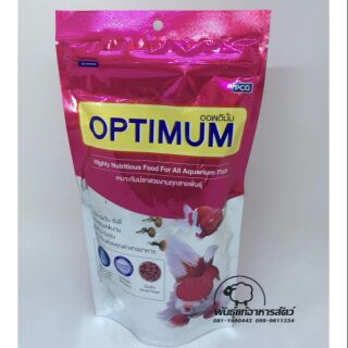 อาหารปลาสวยงาม optimum ขนาด 250g เม็ดกลาง