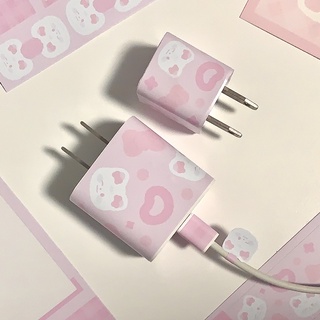 HELLOFROMKIT IPHONE ADAPTER CHAGER STICKER | สติ๊กเกอร์แปะหัวชาร์จ