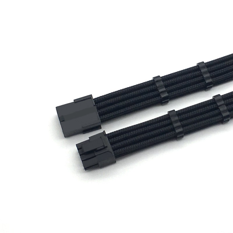 Sleeved GPU 8Pin to PCI-E 6+2Pin Power Extension Cable